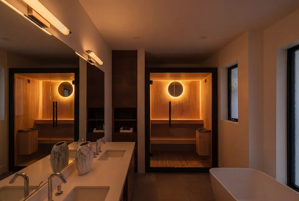 Moon in bagno